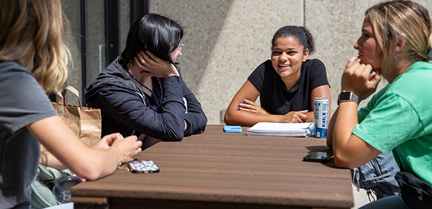 Students Outside 